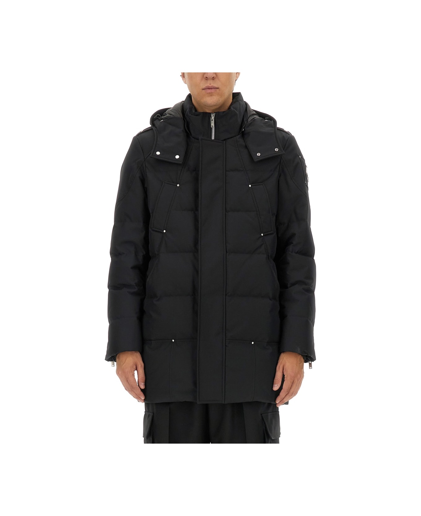 Moose Knuckles Parka "cloud" - BLACK