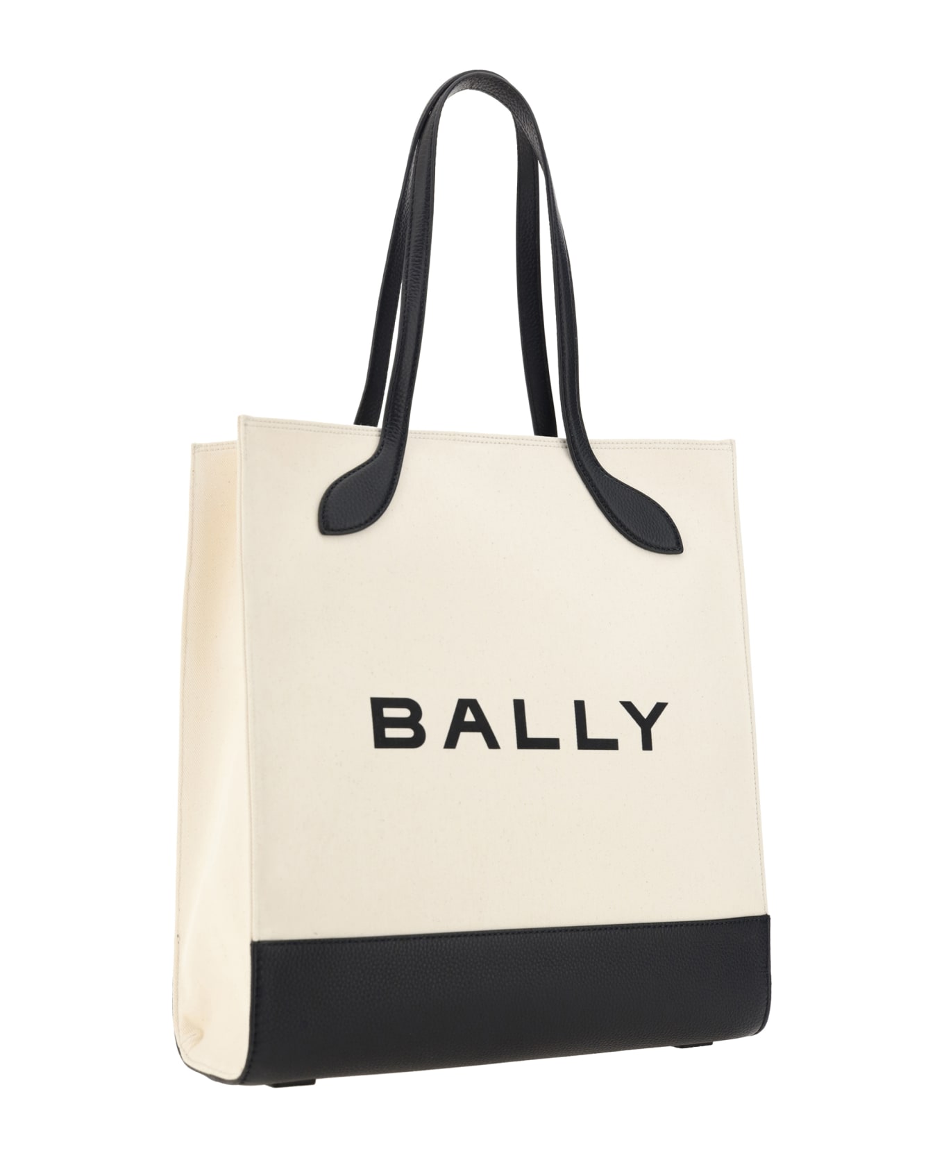 Bally Tote Shoulder Bag - NEUTRALS/BLACK