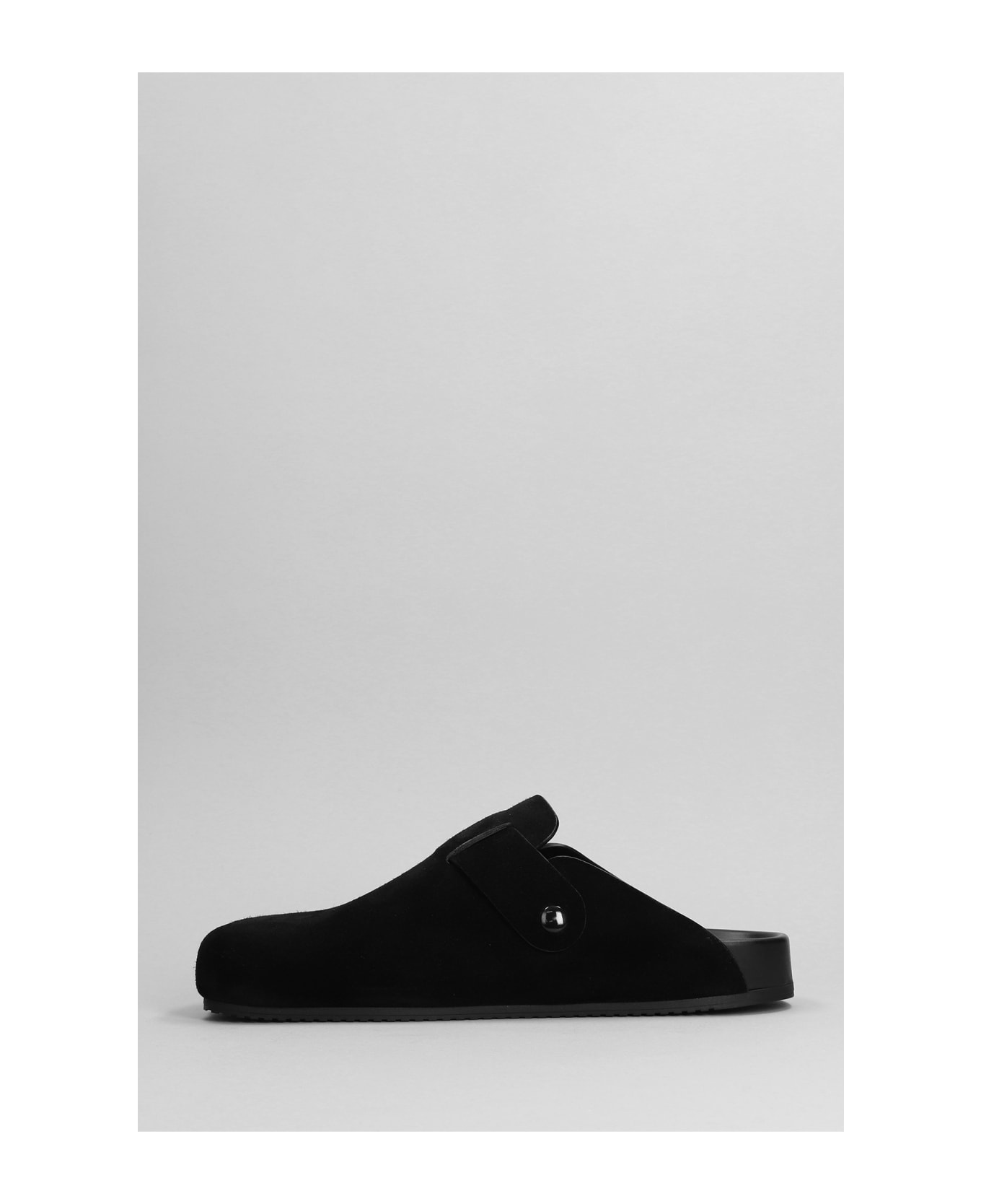 Balenciaga Sunday Mule Slipper-mule In Black Leather - black