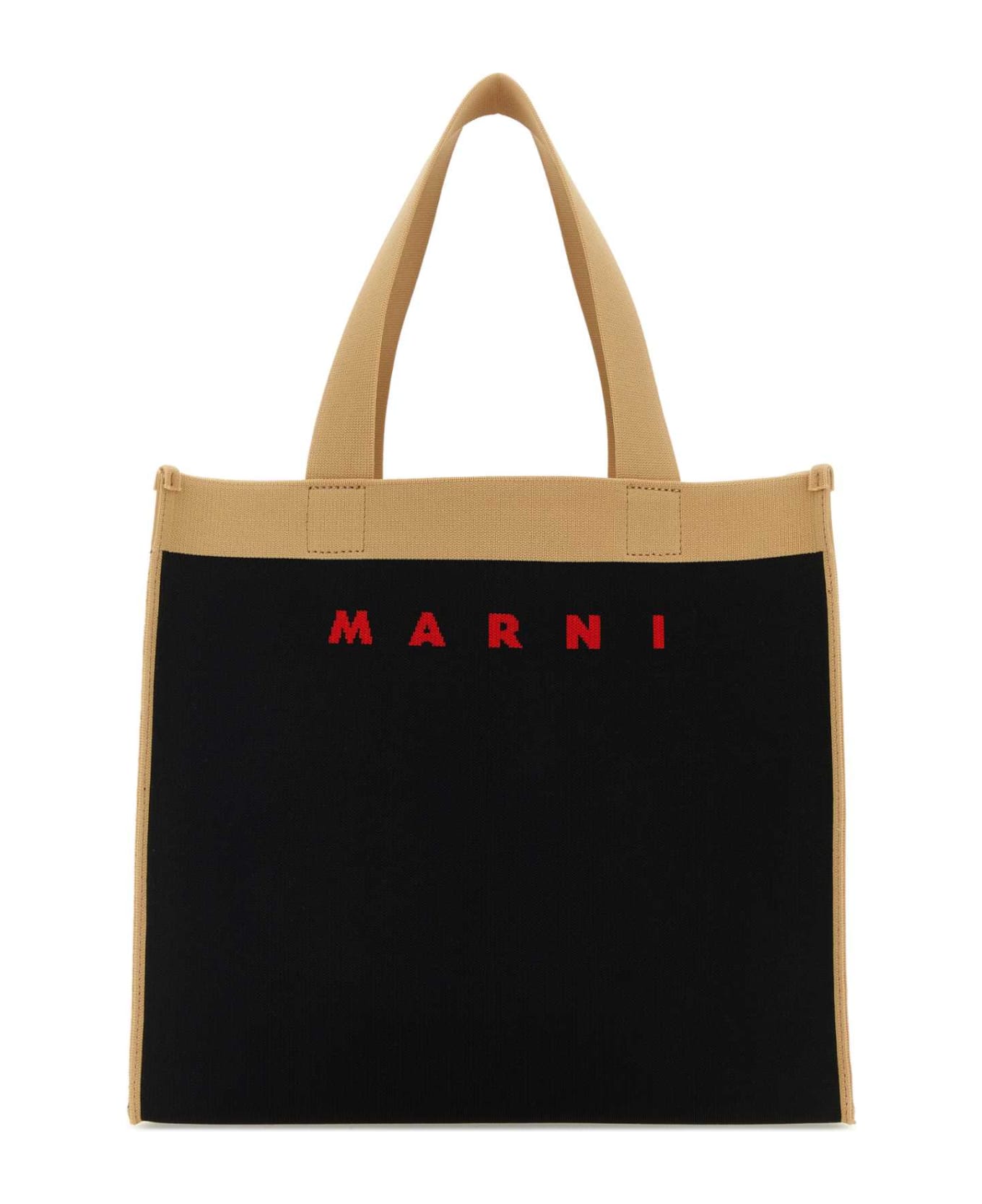 Marni Two-tone Jacquard Shopping Bag - ZO421 トートバッグ