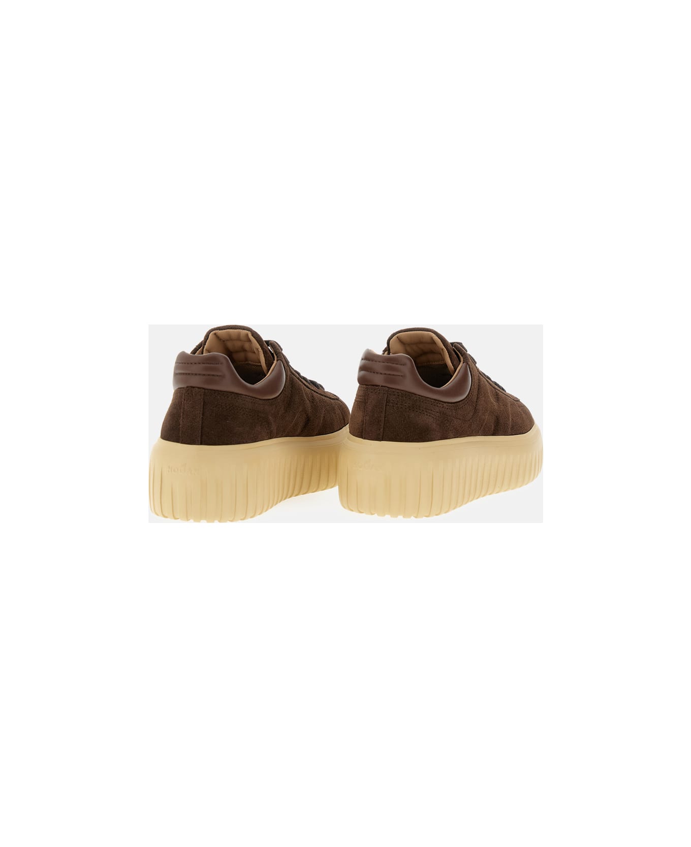 Hogan Sneakers H-stripes - Brown