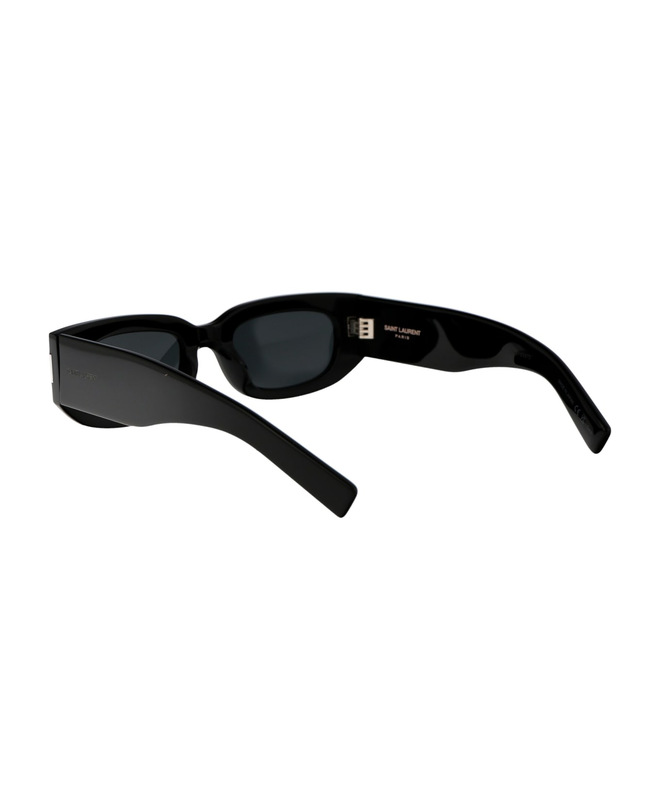 Saint Laurent Eyewear Sl 697 Sunglasses - 001 BLACK BLACK BLACK サングラス