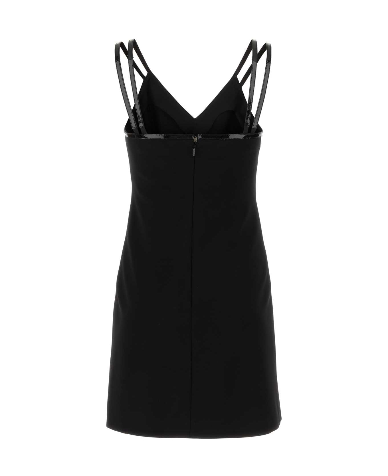 Gucci Black Viscose Blend Mini Dress - Black ワンピース＆ドレス