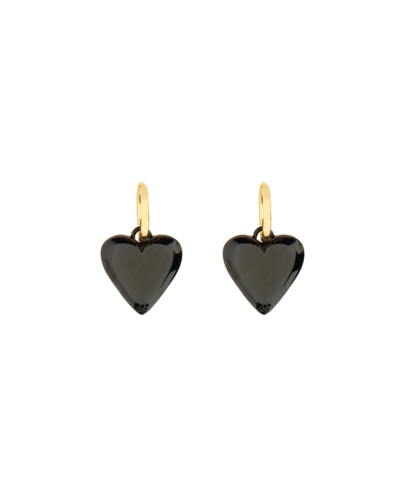 Dolce 
Gabbana Logo Earrings - BLACK