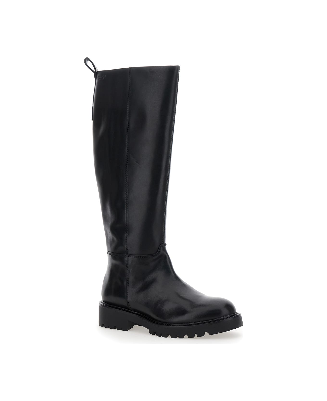 Vagabond 
kenova
 Black Knee High Boots In Leather Woman - Black
