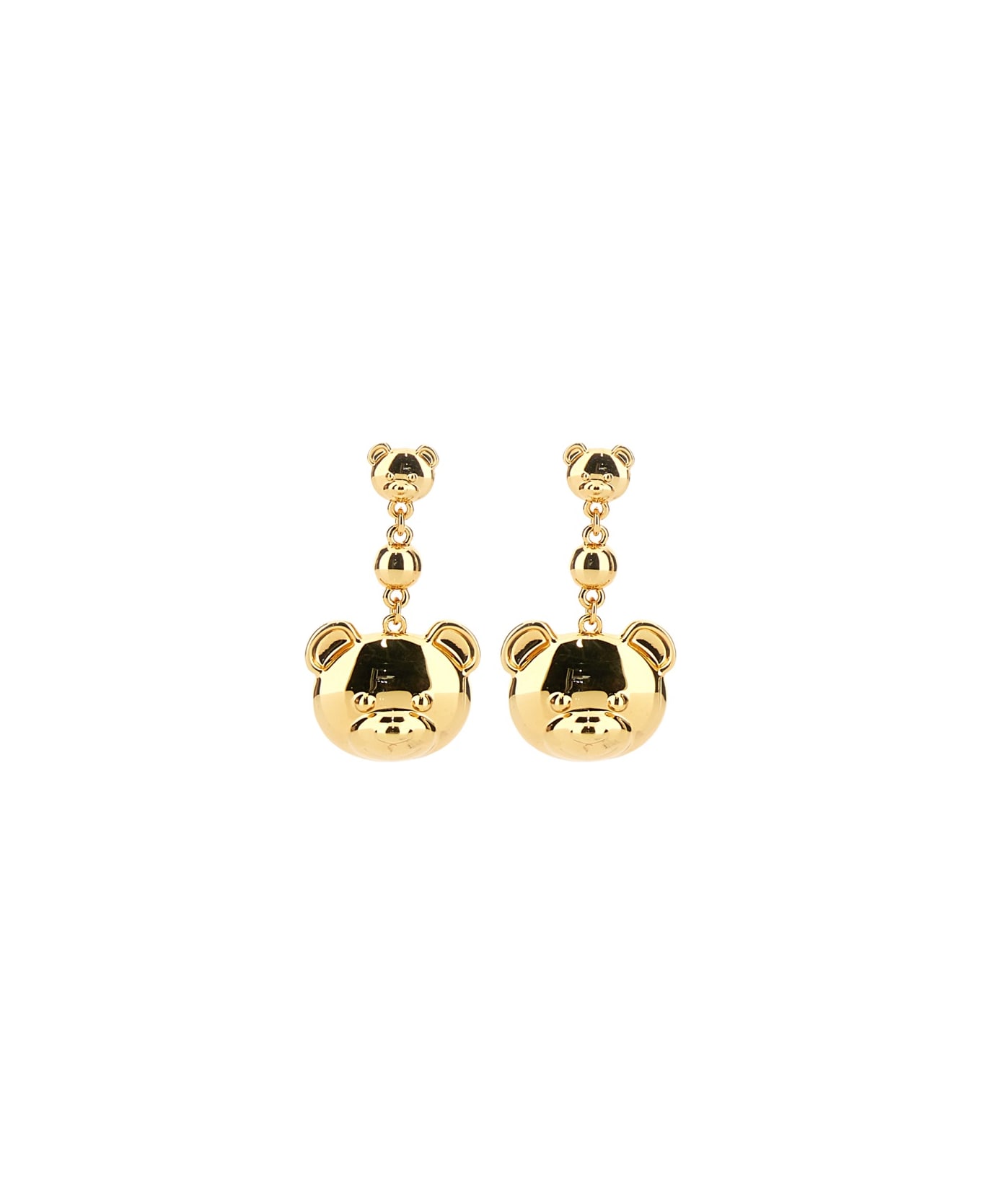 Moschino Teddy Bear Earring - GOLD
