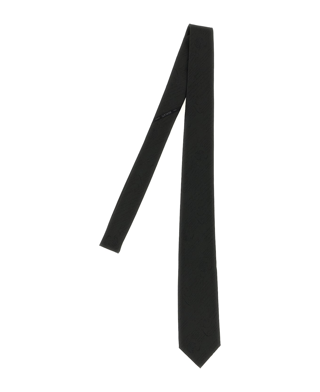 Berluti 
classic Scritto
 Tie - Green