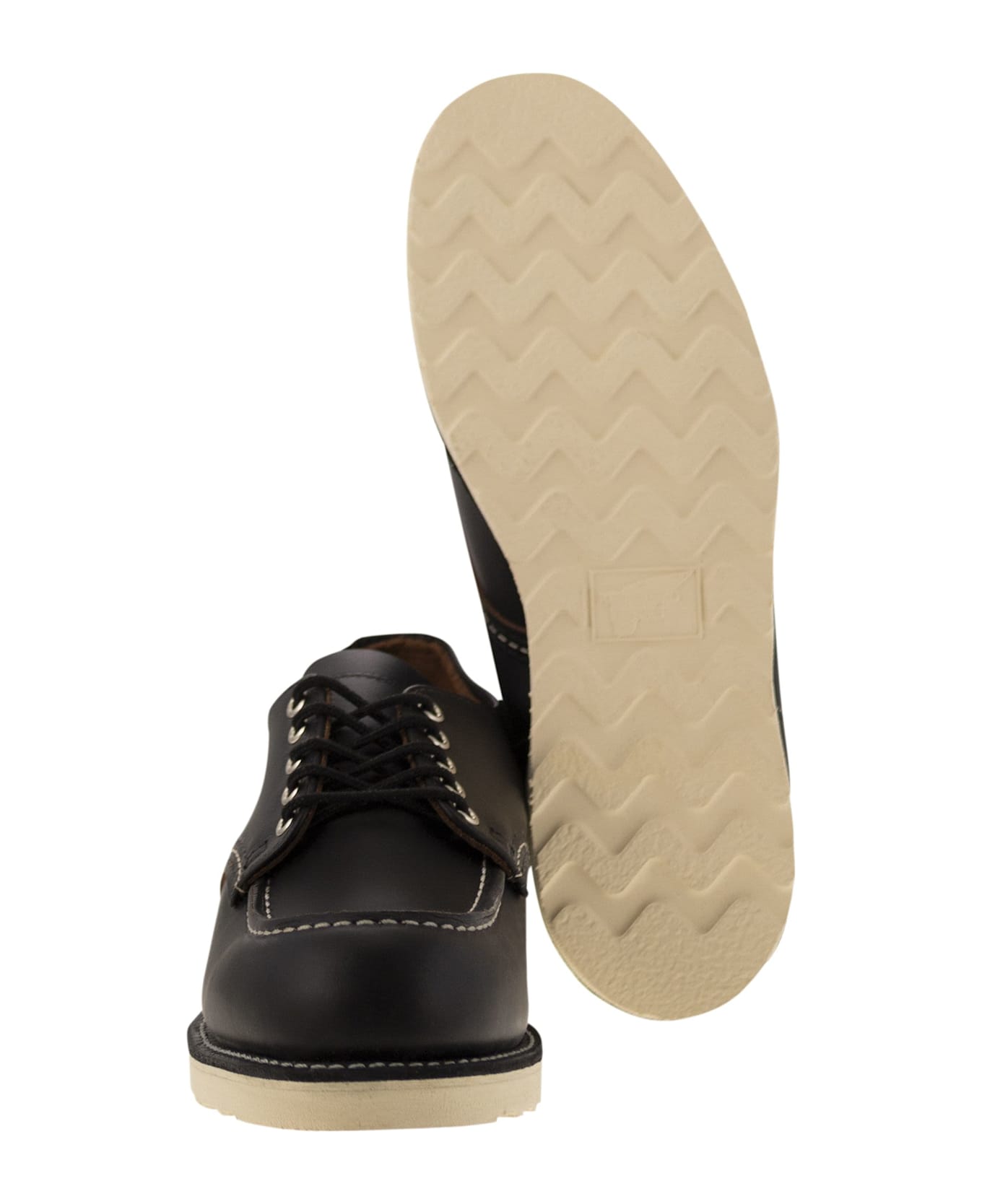 Red Wing Shop Moc - Leather Lace-up Shoe - Black