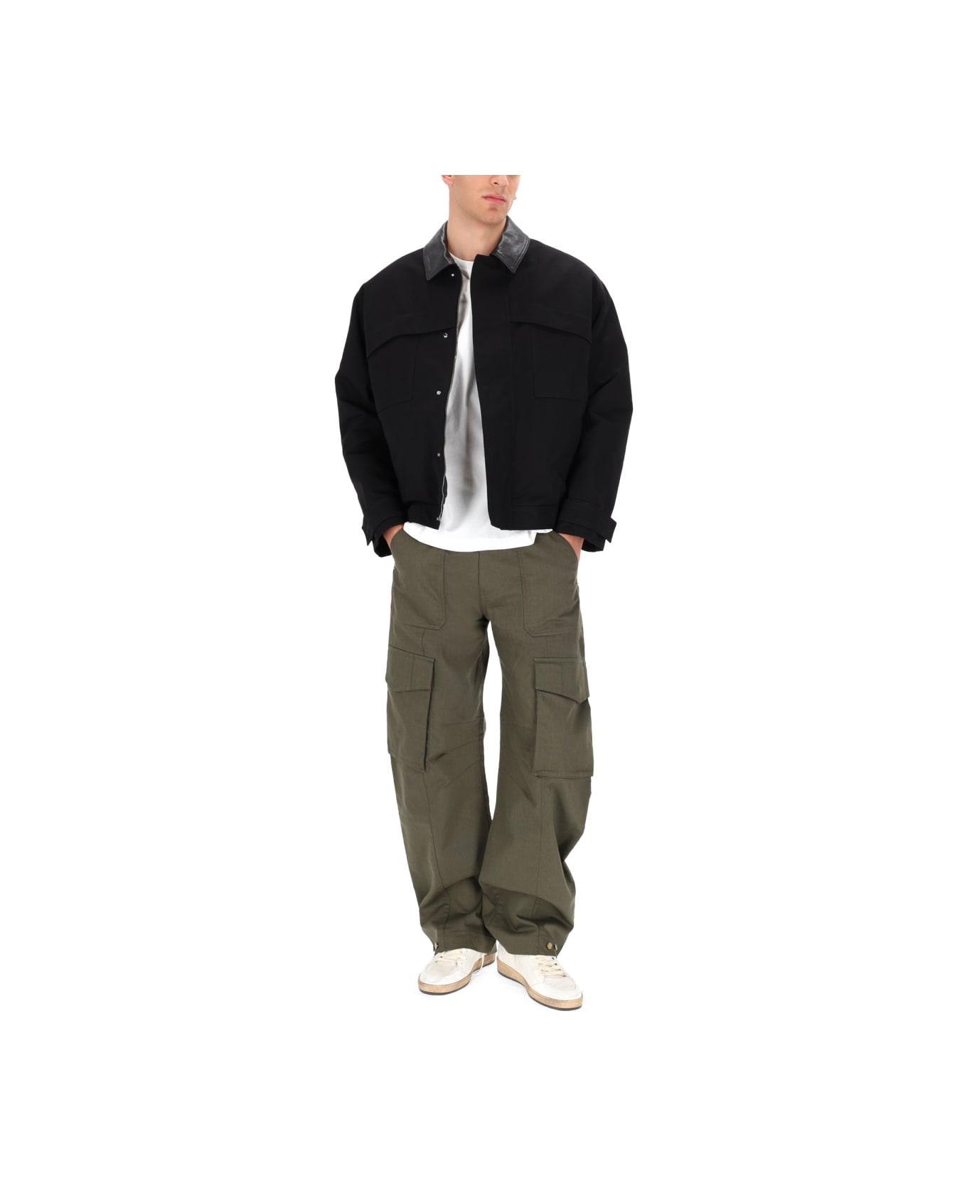 Golden Goose Bomber Jacket - BLACK