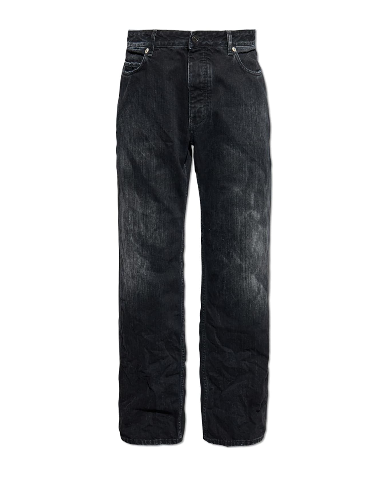 Balenciaga Jeans With 
vintage
 Effect - Black