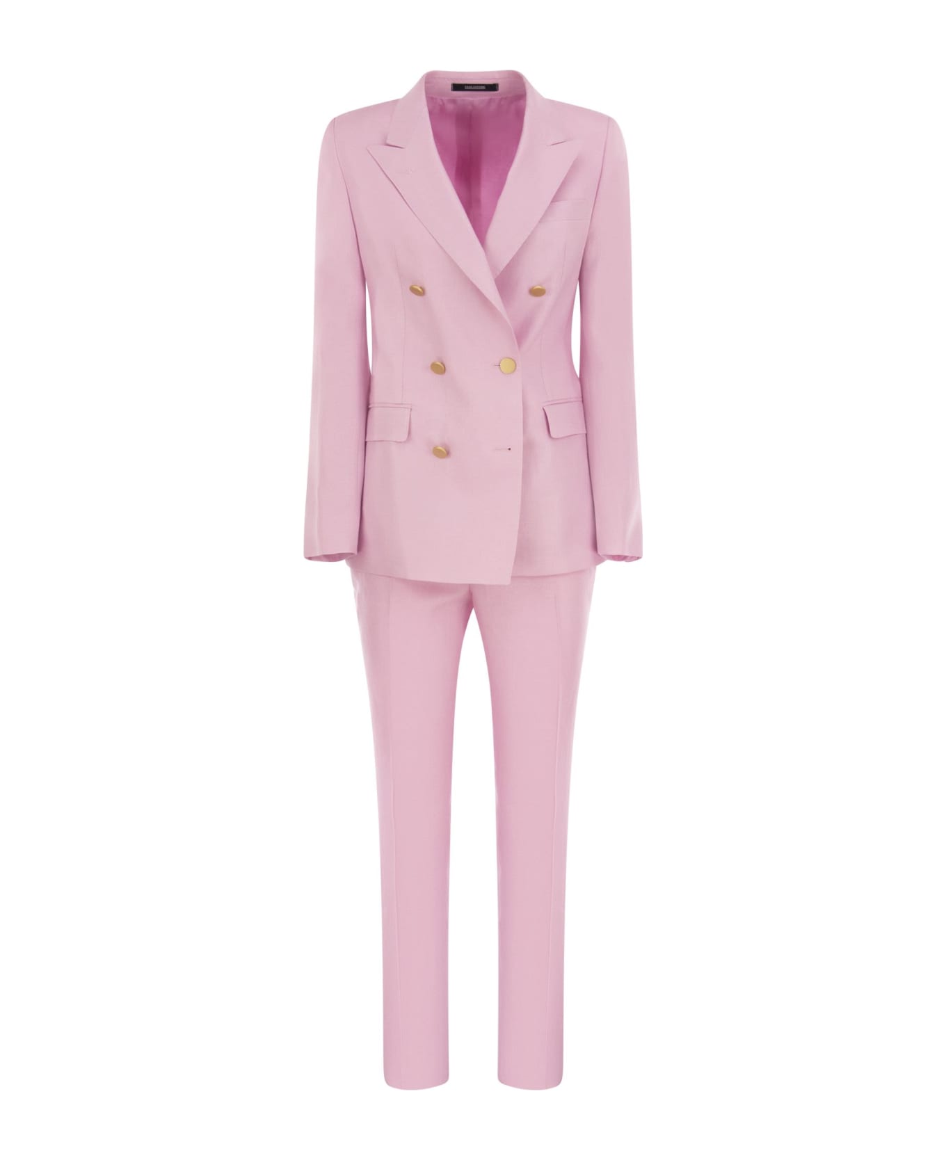 Tagliatore Linen Suit - Pink スーツ