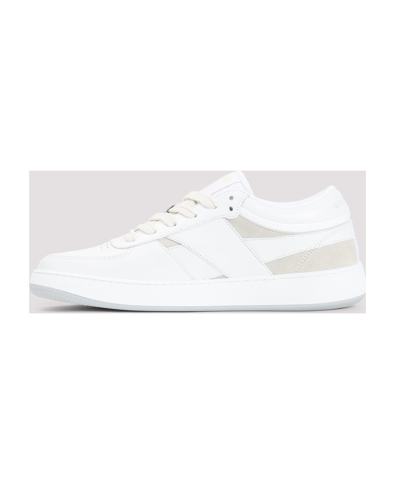 Givenchy G Move Low Sneakers - White Beige