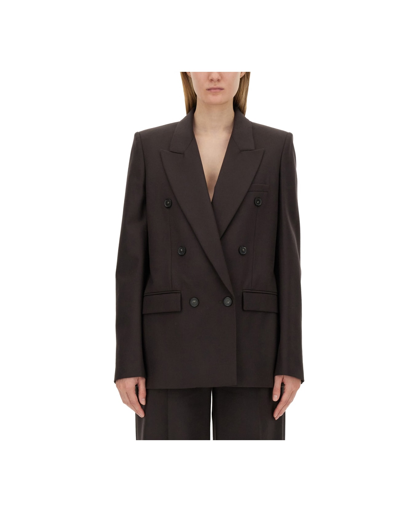 Stella McCartney Double-breasted Jacket - Brown