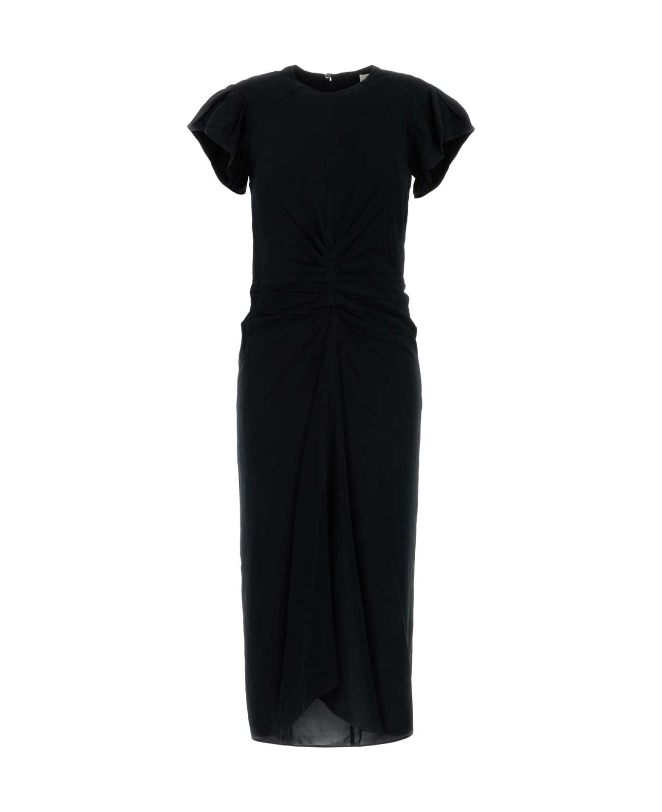 Isabel Marant Black Viscose Terena Dress - Black