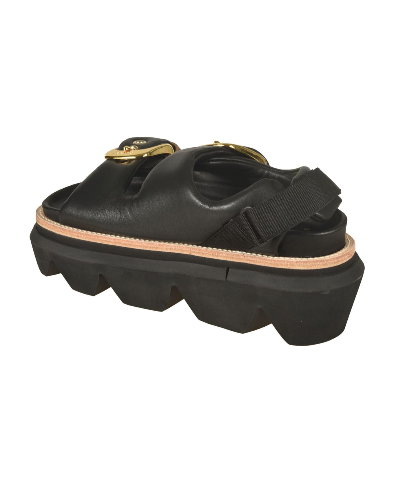 Sacai Belt Sandals - Black サンダル