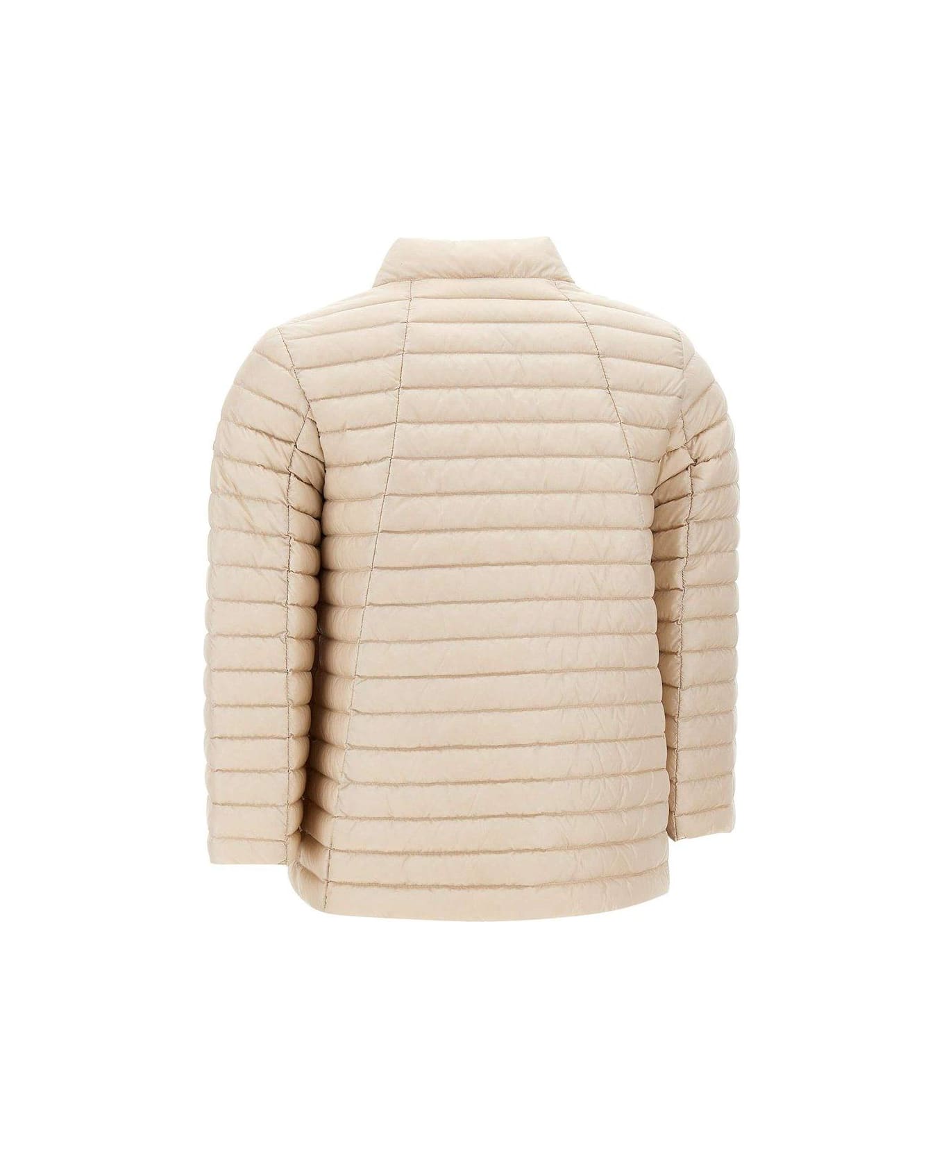 Colmar Stand-up Collar Quilted Padded Jacket - Pink