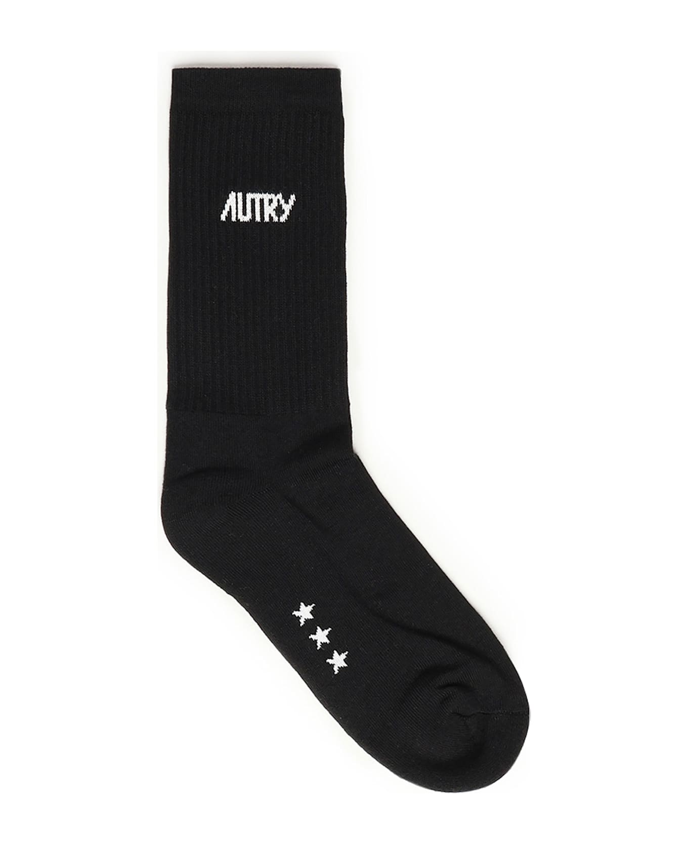 Autry Logo Socks - Nero