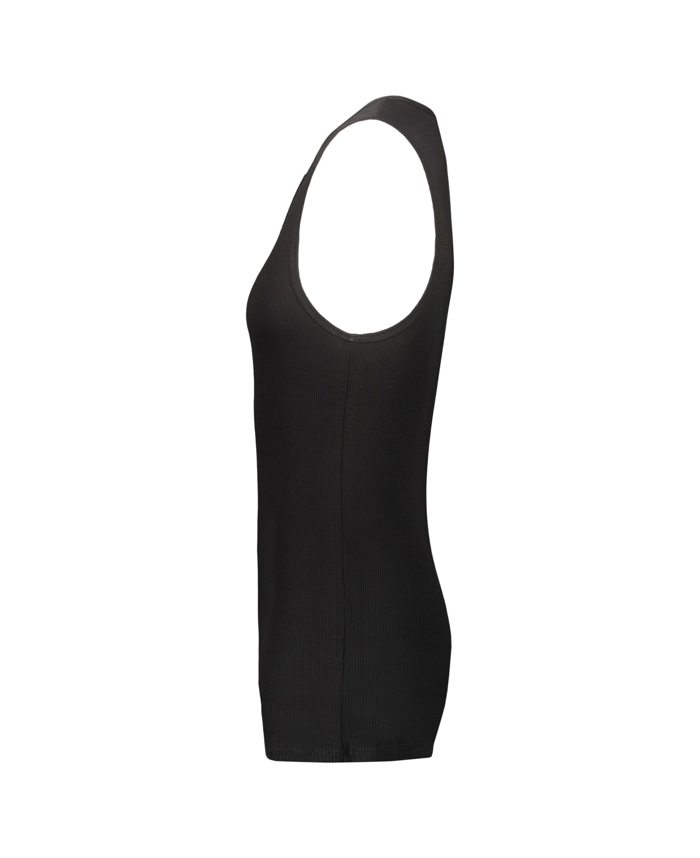 WARDROBE.NYC Ribbed Tank Top - Black