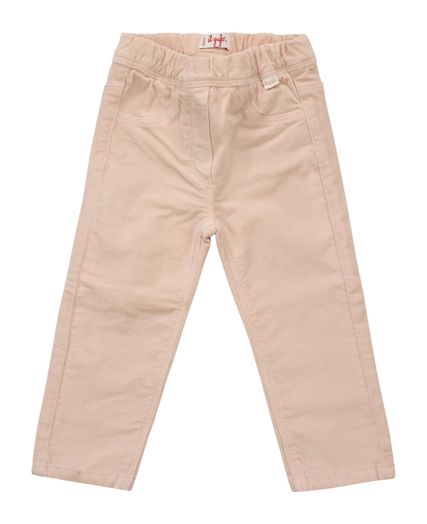 Il Gufo 5-pocket Trousers With Elastic - Pink