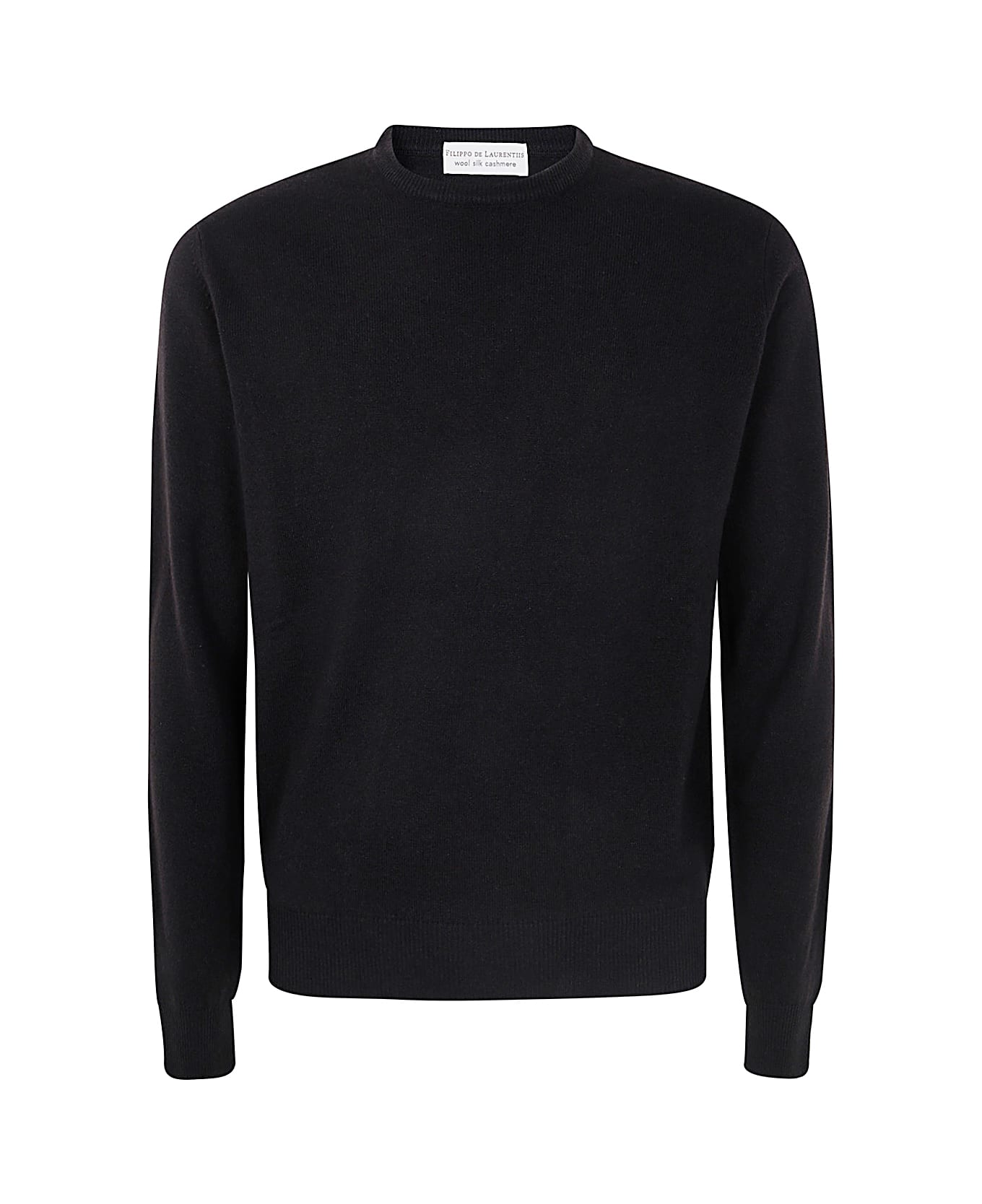 Filippo De Laurentiis Long Sleeves Round Neck - Brown