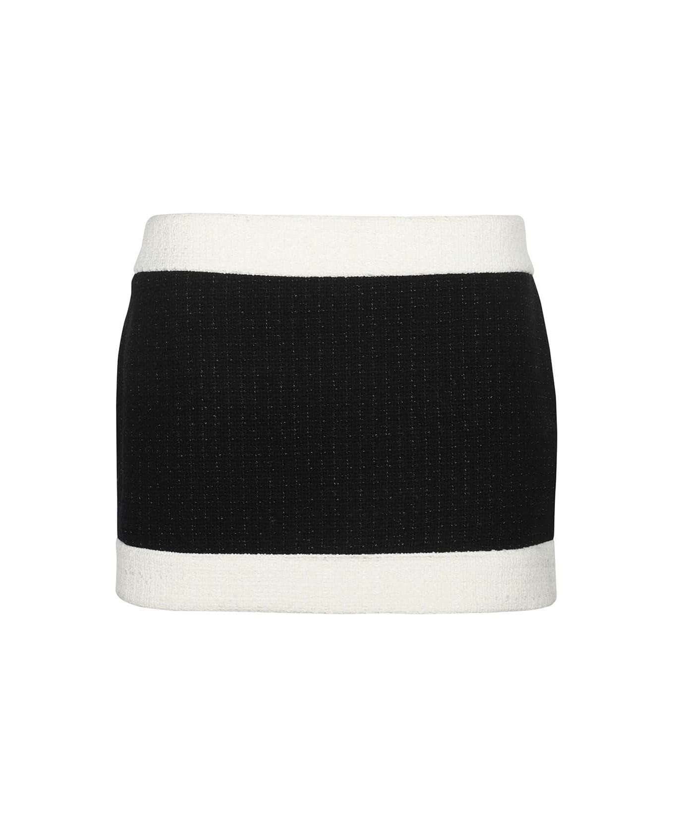Dsquared2 Tweed Mini-skirt - black