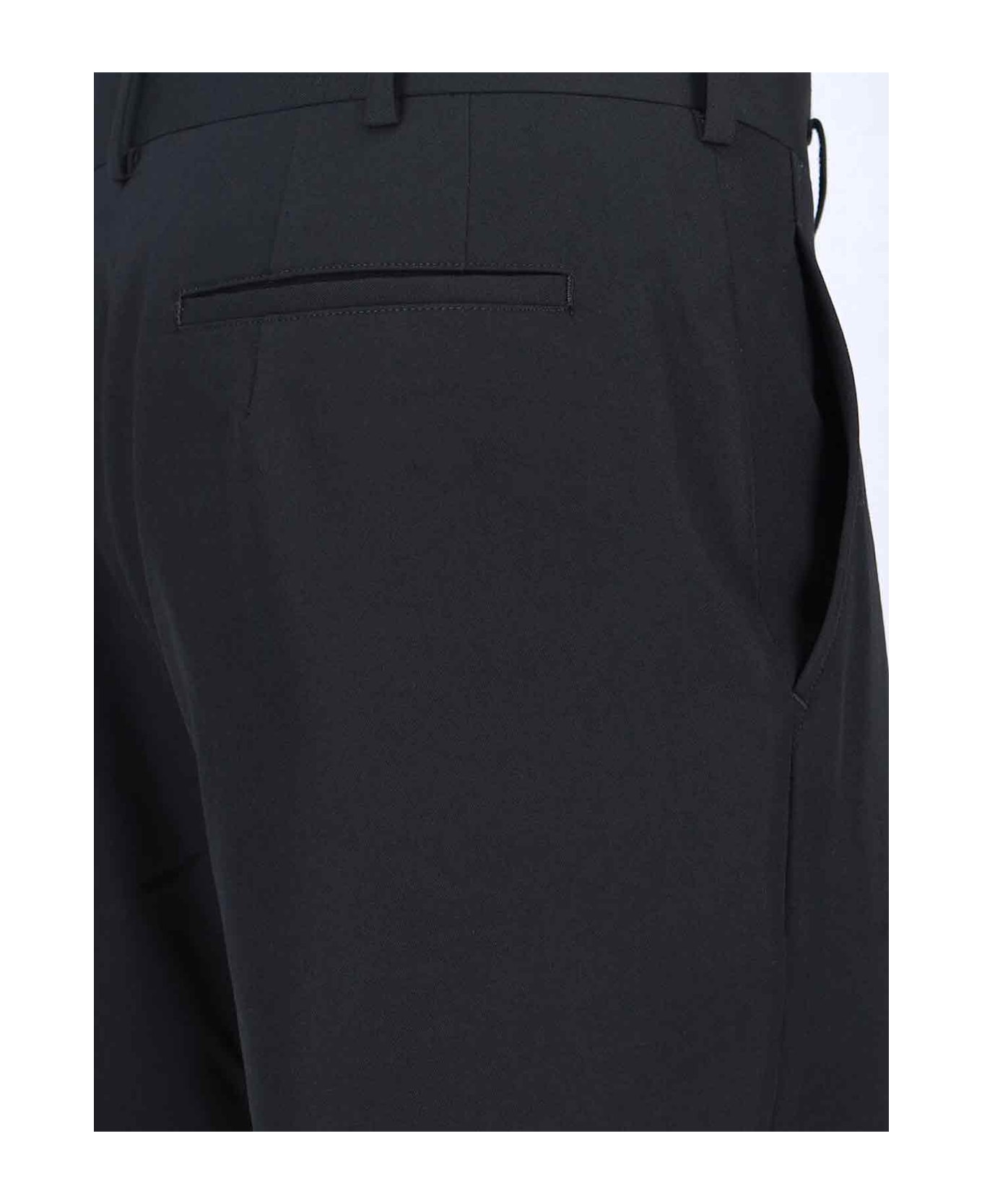 Comme Des Garçons Homme Plus Straight Pants - Black  