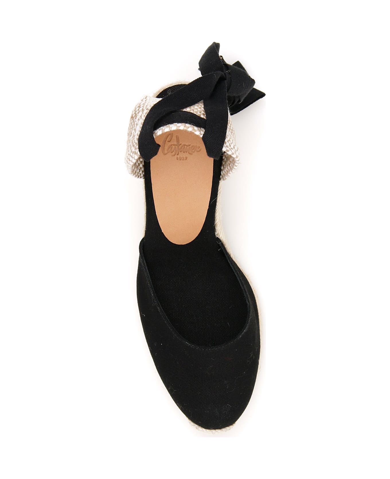 Castañer Carina Wedge Espadrilles - Black