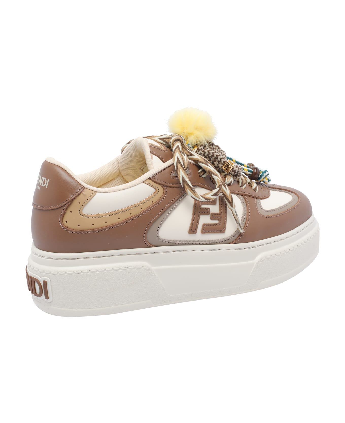 Fendi Match Sneakers - Brown スニーカー