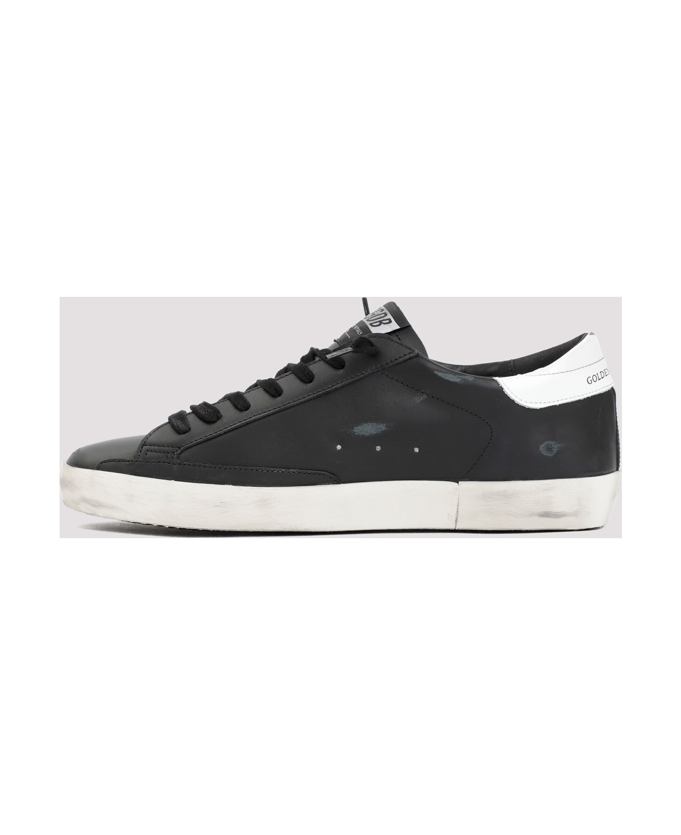 Golden Goose Superstar Sneakers - Black White