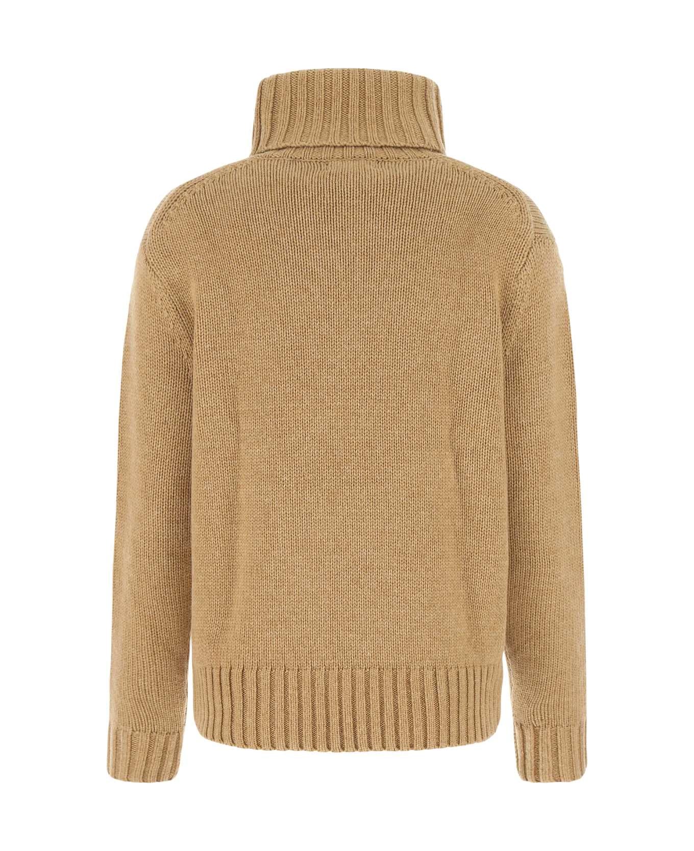 Polo Ralph Lauren Camel Wool Sweater - 002