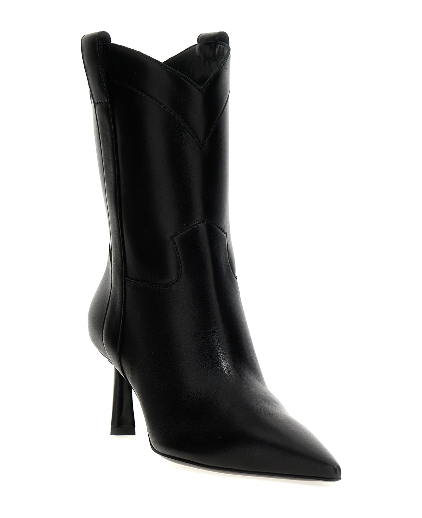 Sergio Rossi 'guadalupe' Ankle Boots - Black   ブーツ