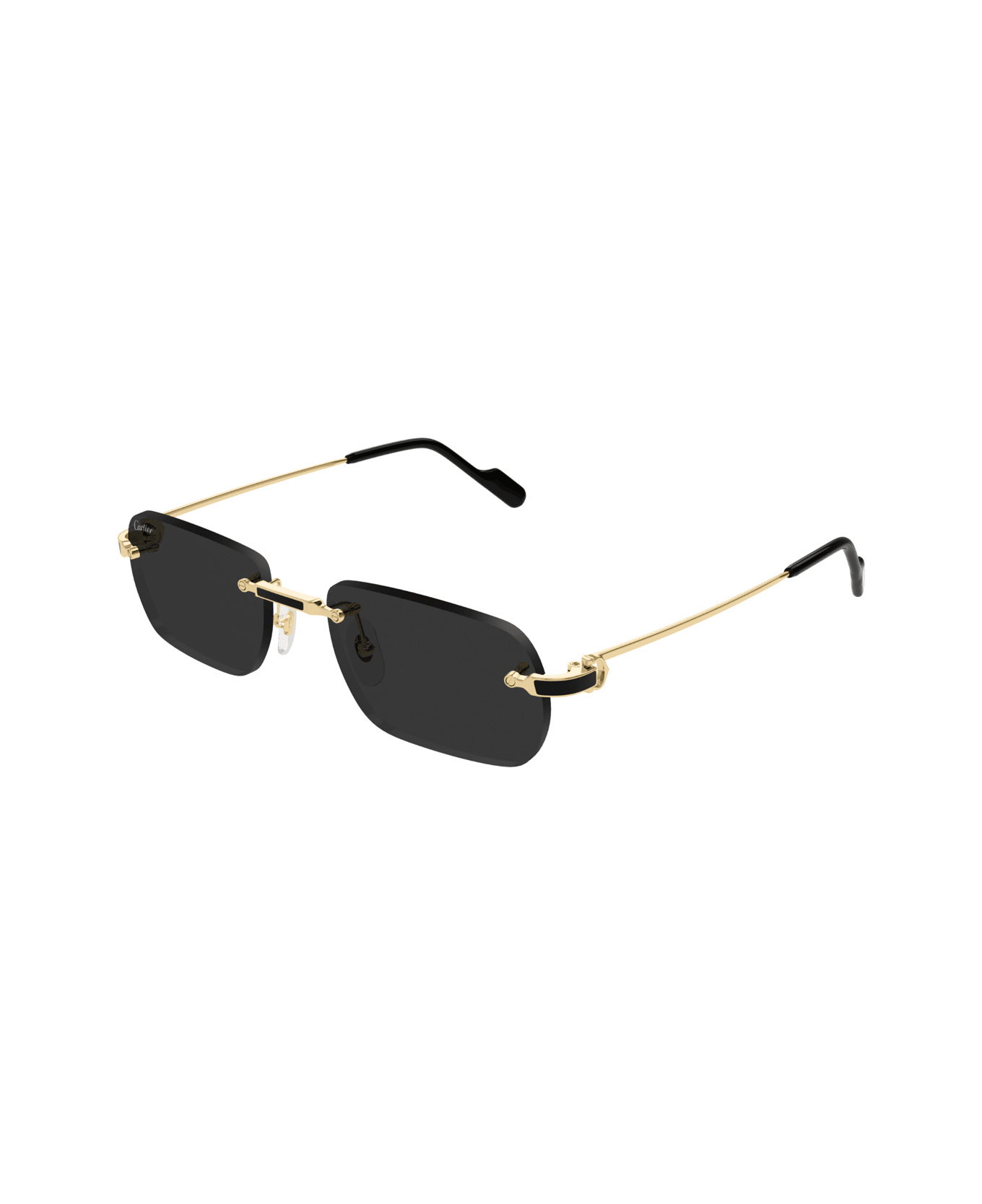 Cartier Eyewear Cartier Ct0498s Premie Re De Cartier 001 Gold Grey Sunglasses - Oro