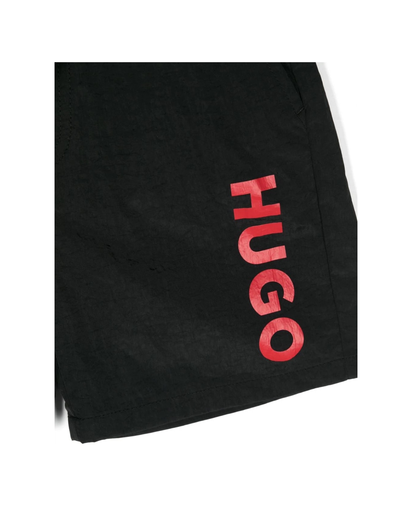 Hugo Boss Printed Swimsuit - Black 水着