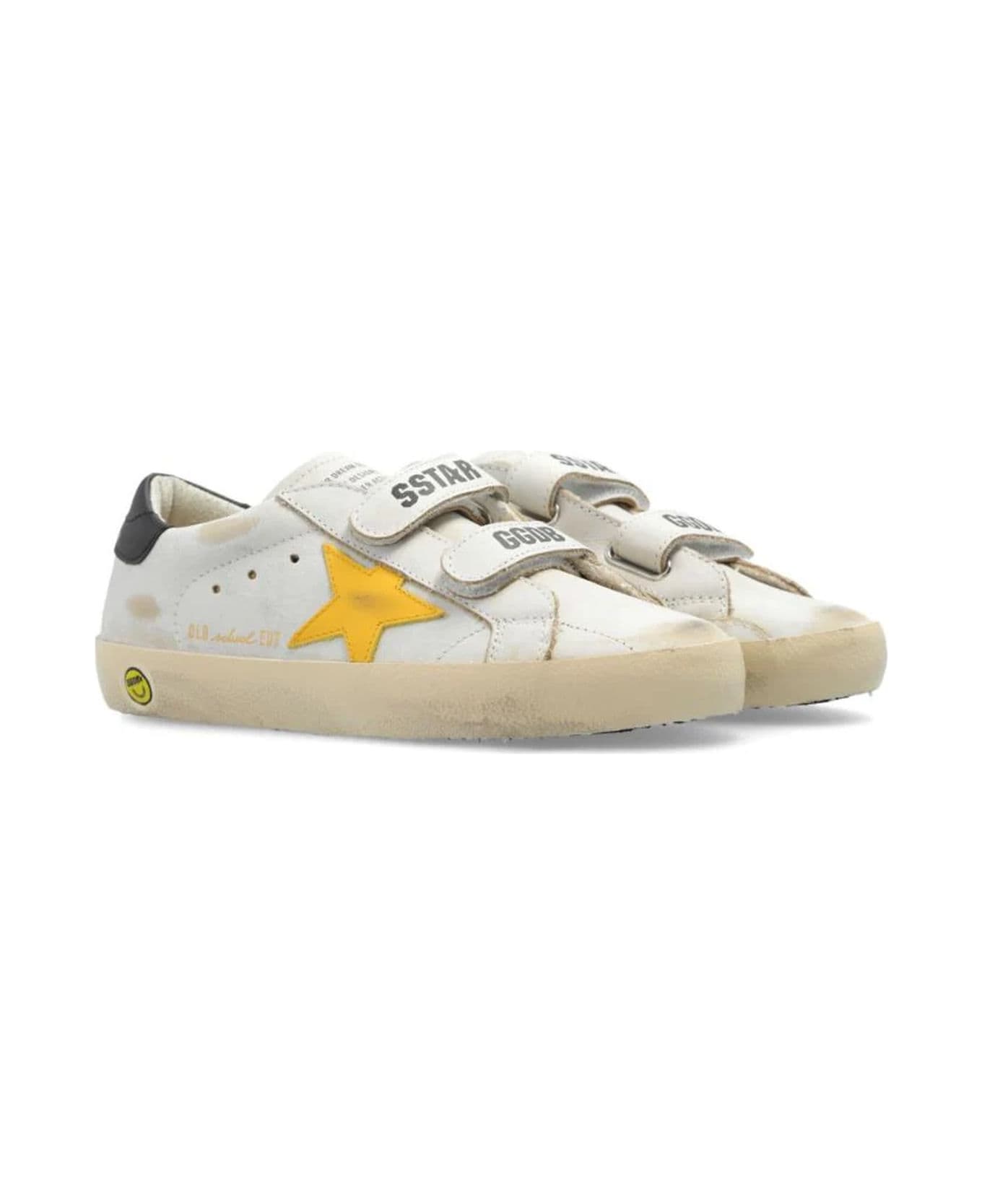 Golden Goose Kids Sneakers White - White