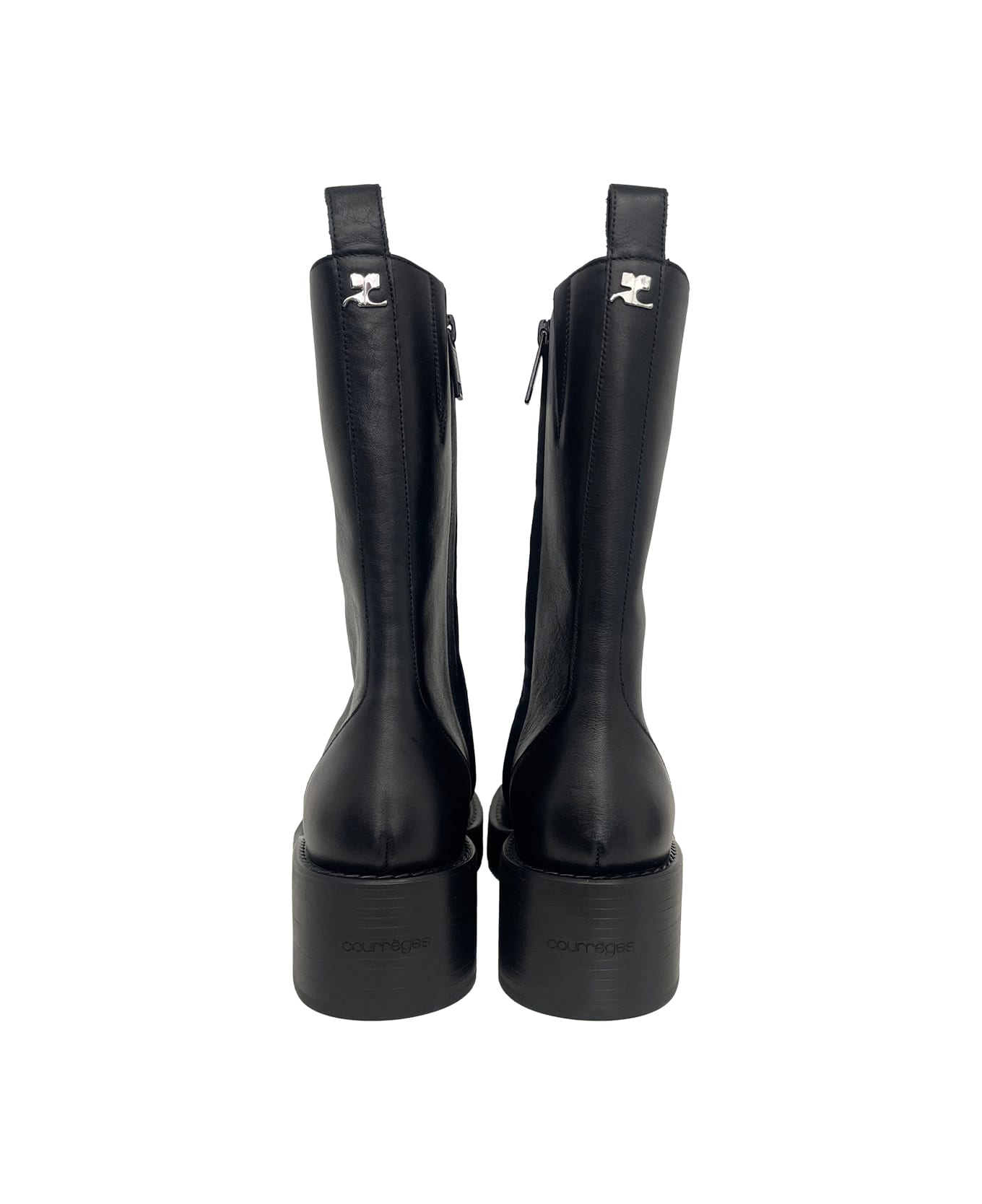 Courrèges Rider Boots - Black