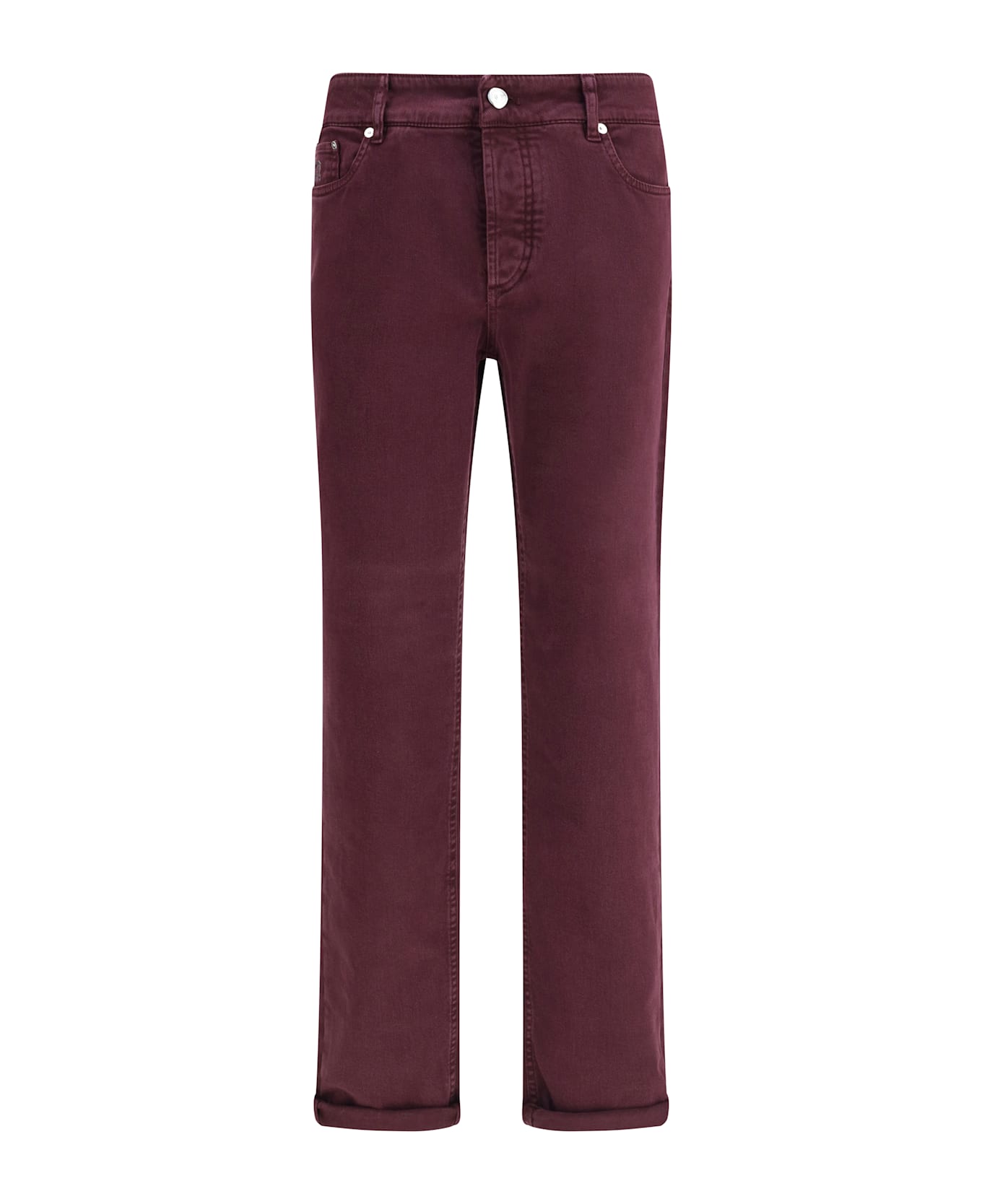 Brunello Cucinelli Cotton Slim Jeans