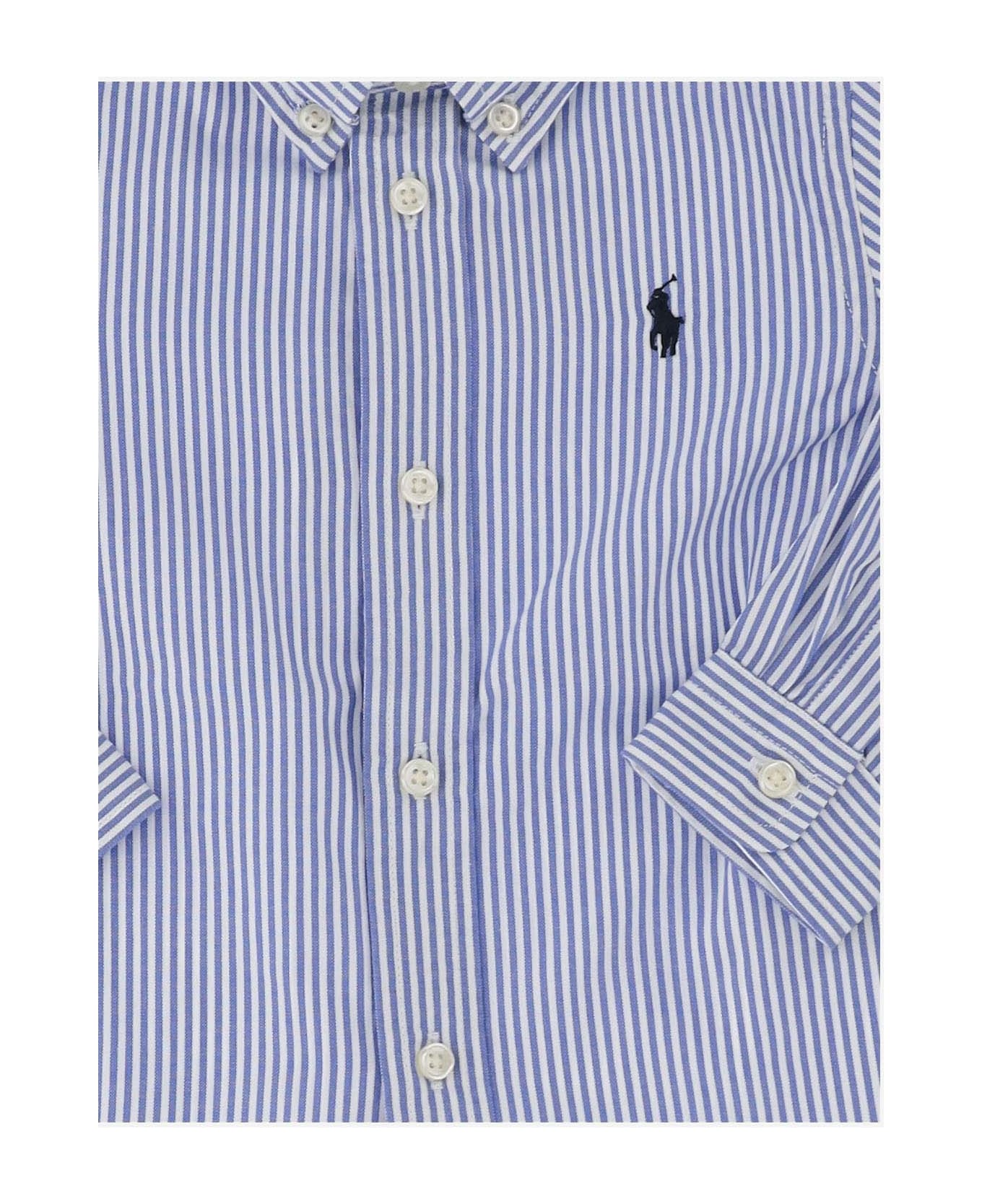Polo Ralph Lauren Cotton Button-down Shirt With Logo - Red