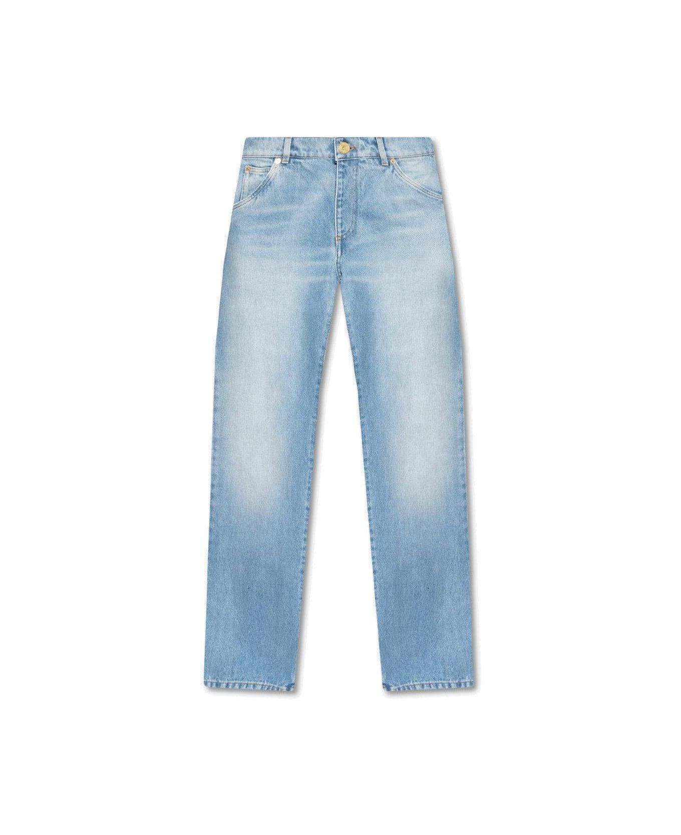 Balmain Straight-leg Jeans - Denim