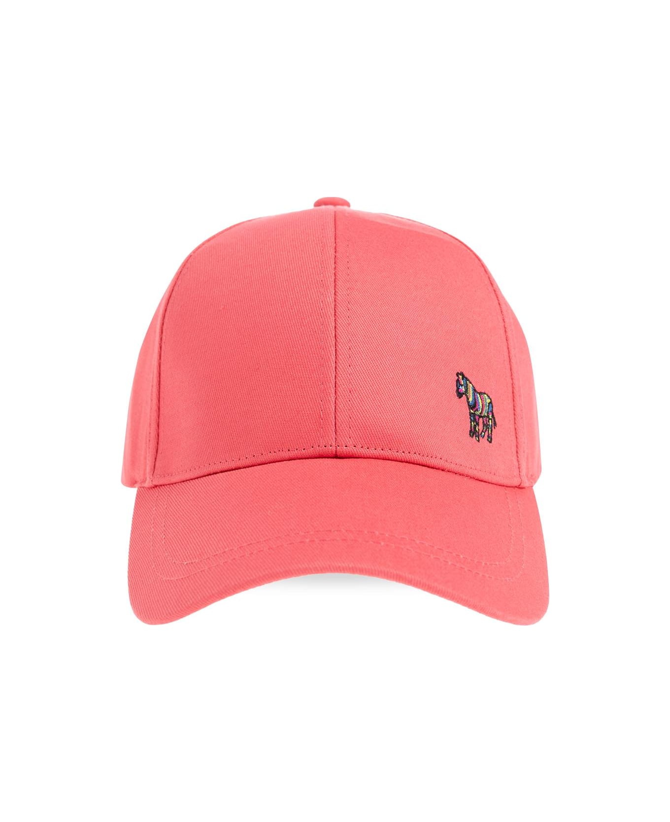 PS by Paul Smith Ps Paul Smith Baseball Cap With Patch - Pink