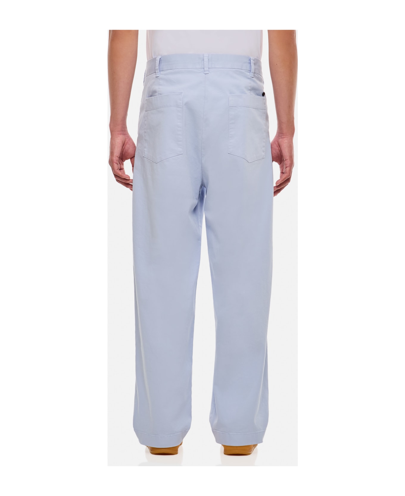Closed Blomberg Wide Trousers - Clear Blue