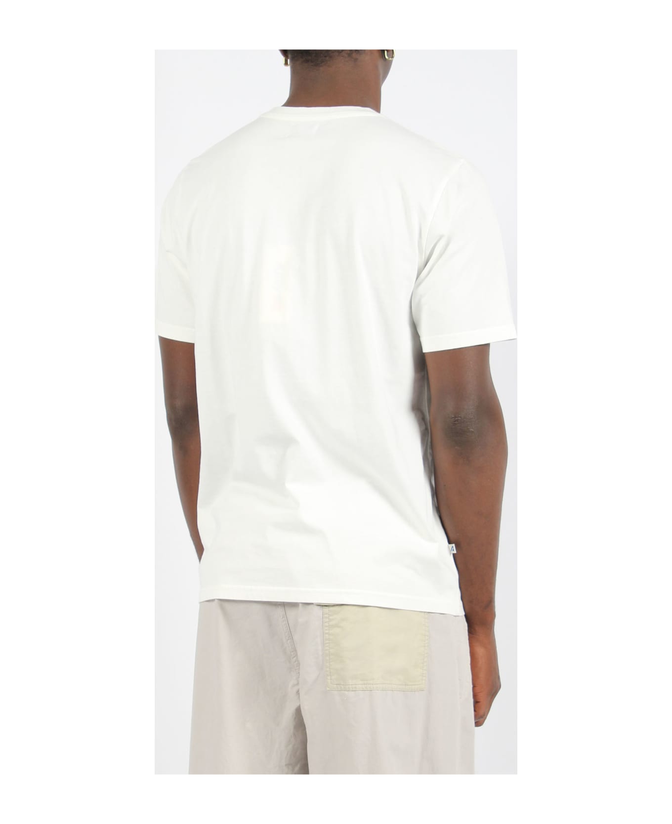 Autry Cotton Crew Neck T-shirt - White