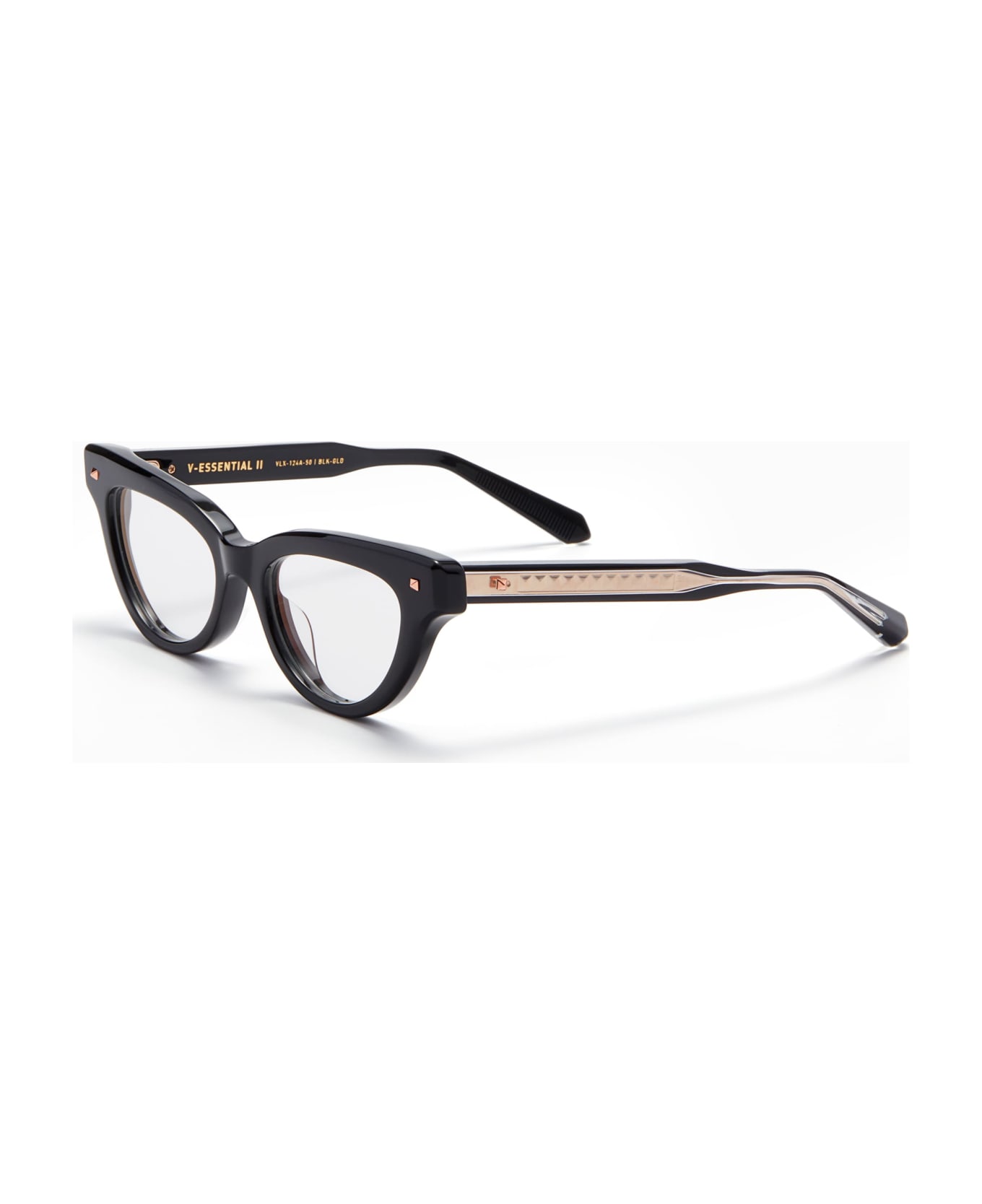Valentino Eyewear V-essential-ii - Black Sunglasses - shiny black サングラス