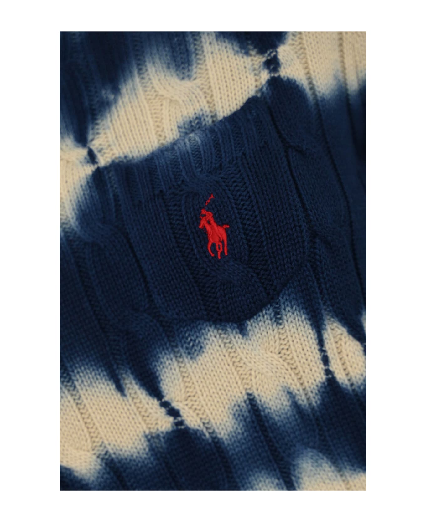 Polo Ralph Lauren Cable Knit Tye-dye T-shirt - Multi
