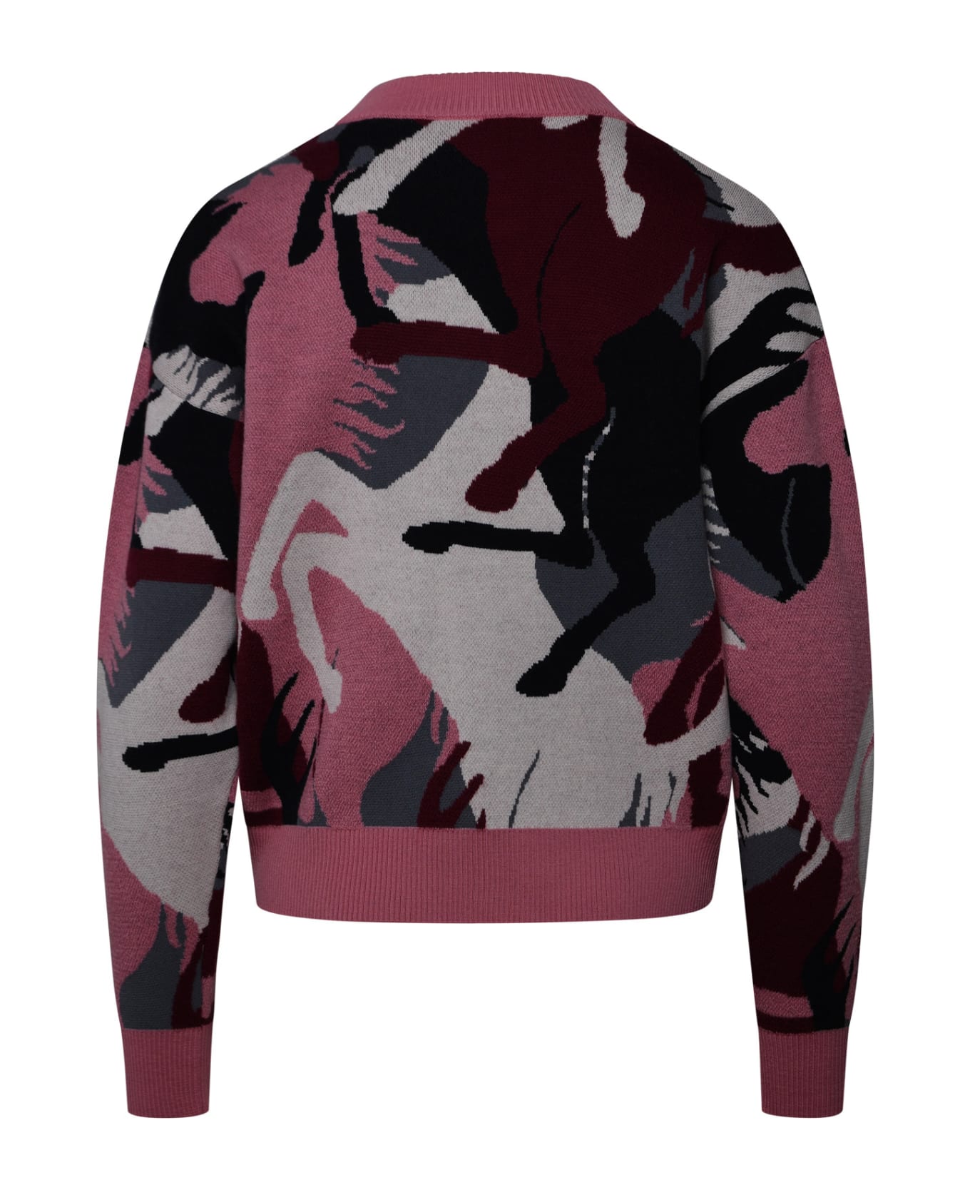 Ferrari Pink Wool Sweater - Pink ニットウェア