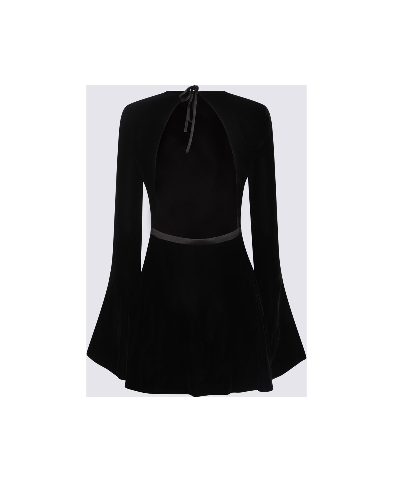 Saint Laurent Black Mini Dress - Black