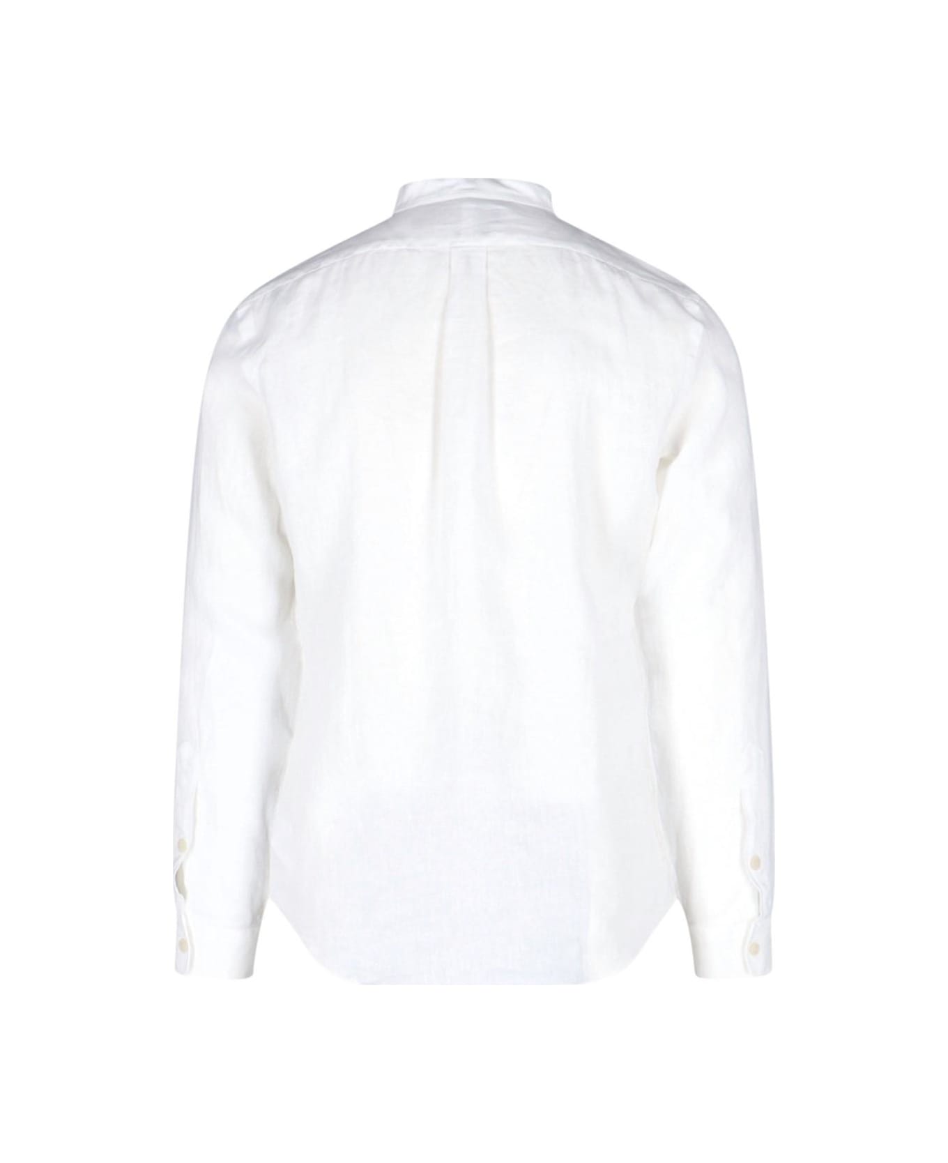 Ralph Lauren Linen Shirt - white
