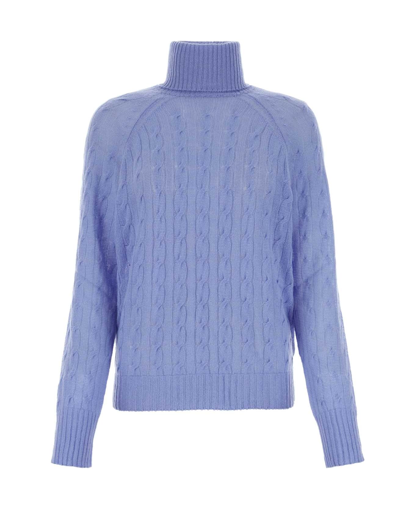 Etro Powder Blue Cashmere Sweater - LIGHTBLU
