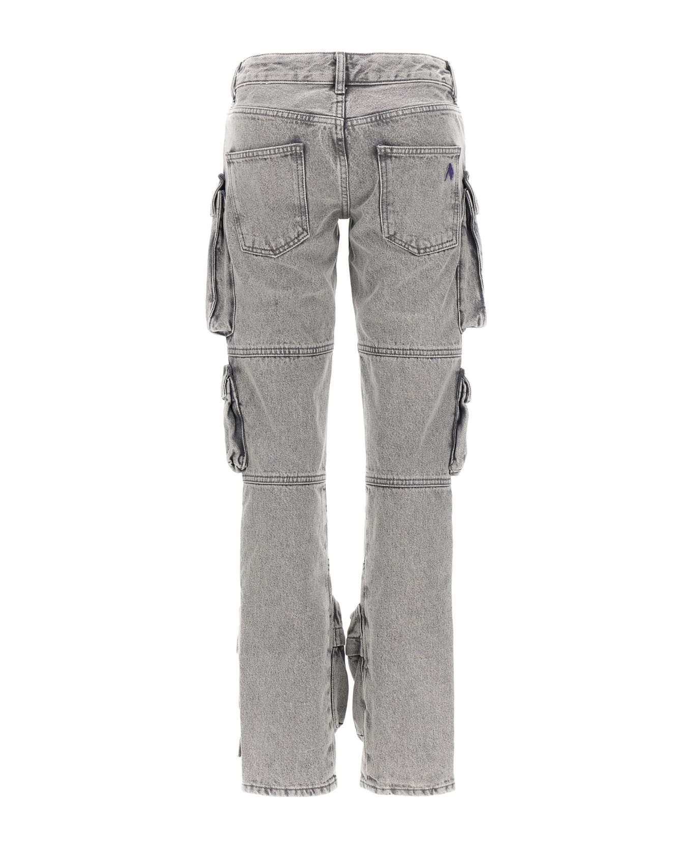 The Attico 'essie' Jeans - Gray デニム