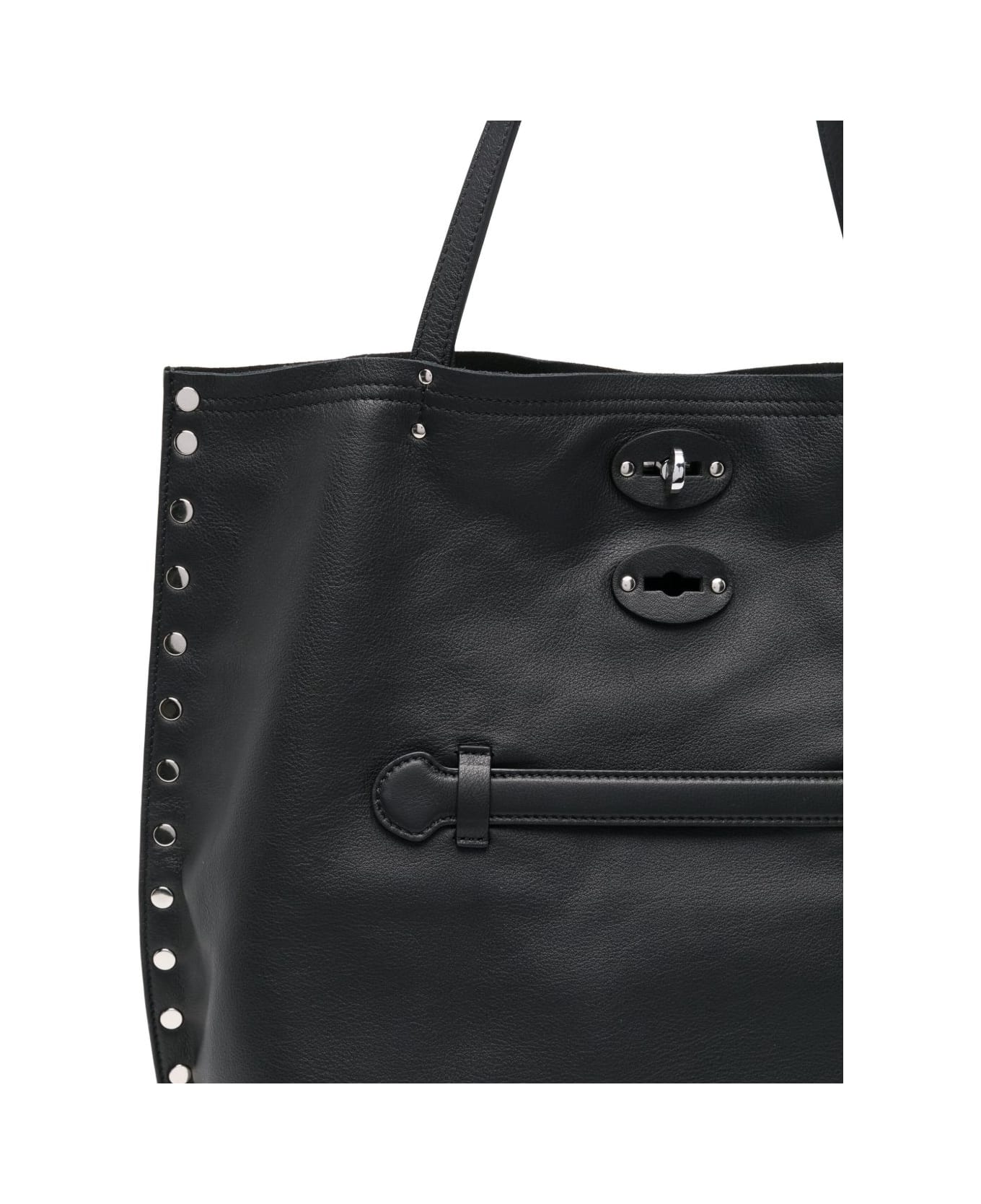 Zanellato A
spasso Medium Leather Handbag - Black