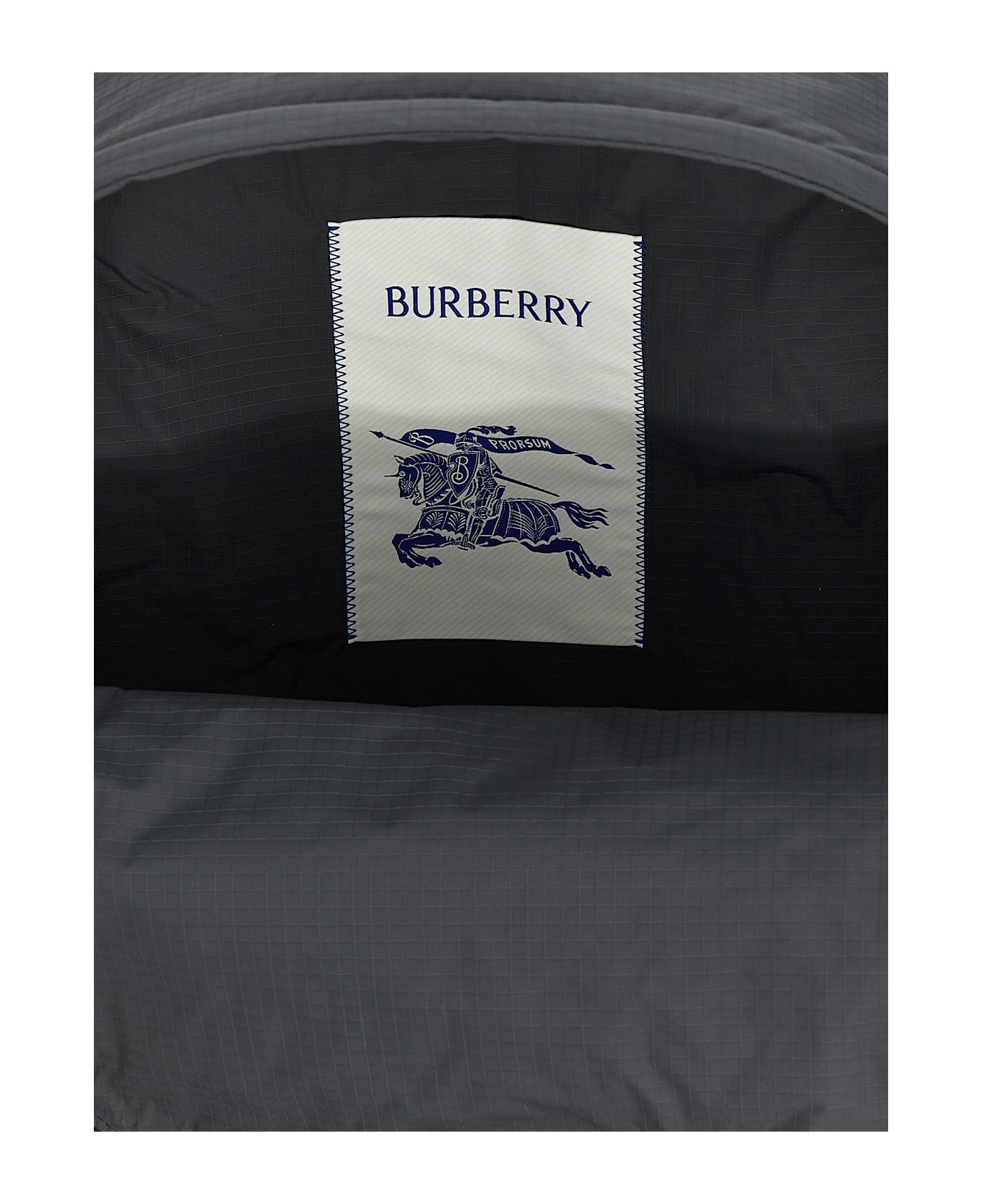 Burberry 'windbreaker ' Backpack - Gray